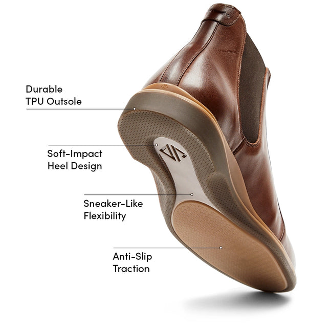 AMBERJACK THE CHELSEA MEN BOOTS - Chestnut