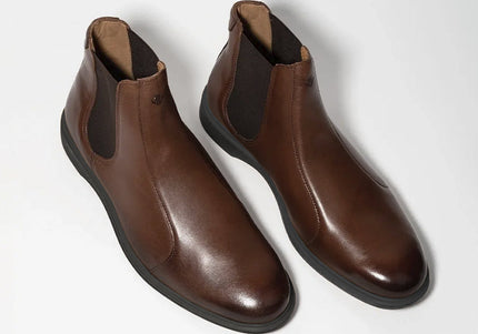 AMBERJACK THE CHELSEA MEN BOOTS - Chestnut & Mocha