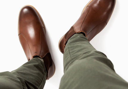 AMBERJACK THE CHELSEA MEN BOOTS - Chestnut