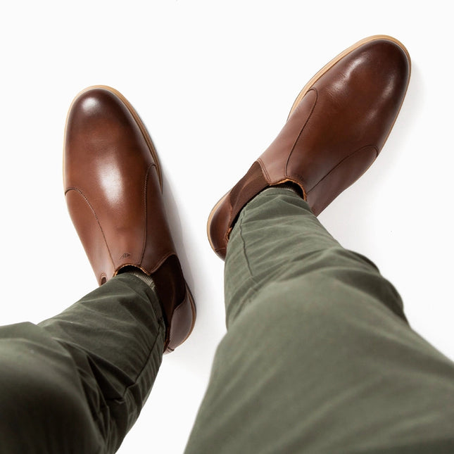 AMBERJACK THE CHELSEA MEN BOOTS - Chestnut