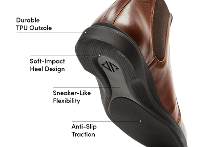 AMBERJACK THE CHELSEA MEN BOOTS - Chestnut & Mocha