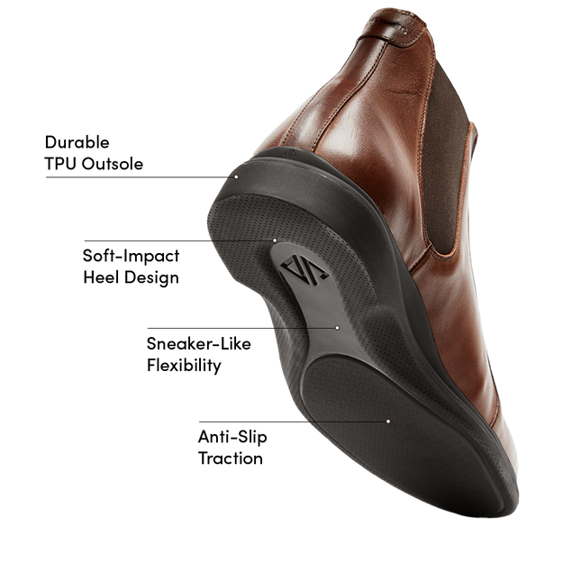 AMBERJACK THE CHELSEA MEN BOOTS - Chestnut & Mocha