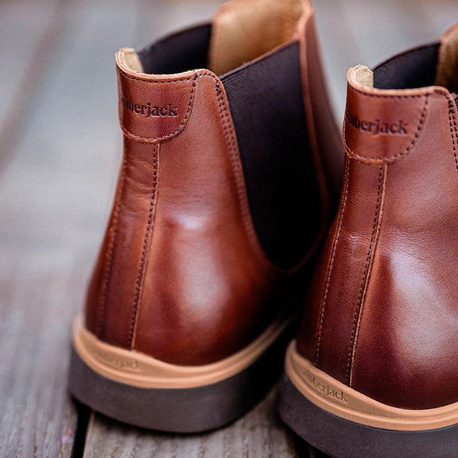 AMBERJACK THE CHELSEA MEN BOOTS - Chestnut