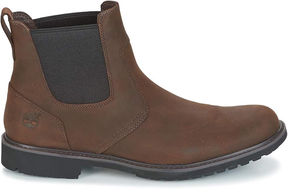 TIMBERLAND STORMBUCKS MID CHELSEA MEN BOOTS - Dark Brown