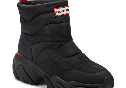 HUNTER DEBRA WOMEN RAIN BOOTS – Black/Hunter Red