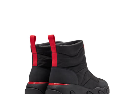 HUNTER DEBRA WOMEN RAIN BOOTS – Black/Hunter Red