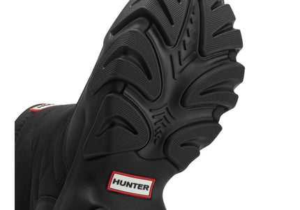 HUNTER DEBRA WOMEN RAIN BOOTS – Black/Hunter Red