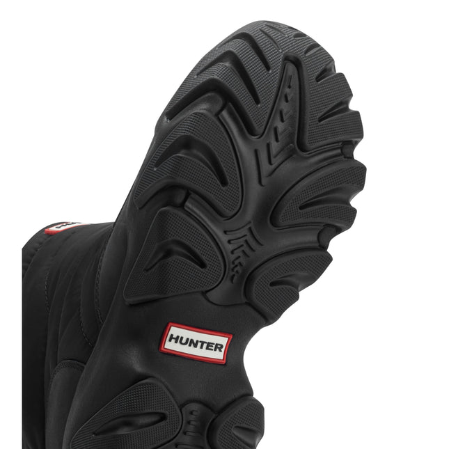 HUNTER DEBRA WOMEN RAIN BOOTS – Black/Hunter Red