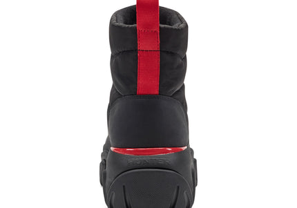 HUNTER DEBRA WOMEN RAIN BOOTS – Black/Hunter Red