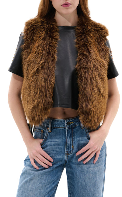 AZALEA WANG DEDRA WOMEN COATS - Brown