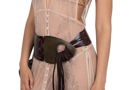 JEFFREY CAMPBELL DONT-DARE WOMEN BELT