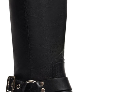 STEVE MADDEN EVEREST WOMEN BOOTS - Black Leather