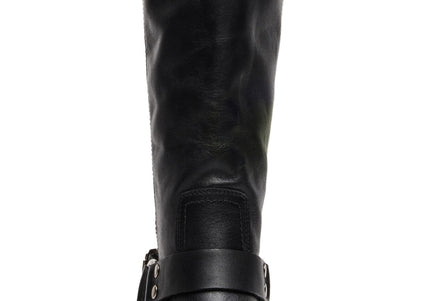 STEVE MADDEN EVEREST WOMEN BOOTS - Black Leather