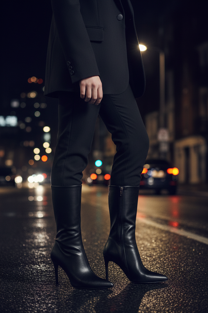 JEFFREY CAMPBELL EVERYNIGHT WOMEN BOOTS - Black