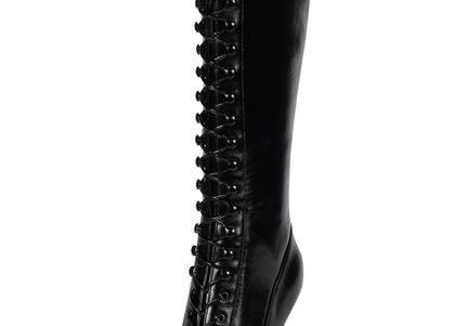 JEFFREY CAMPBELL FANNING WOMEN BOOTS - Black