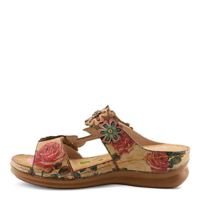 L'ARTISTE FEELSGREAT WOMEN SANDALS - Beige Multi