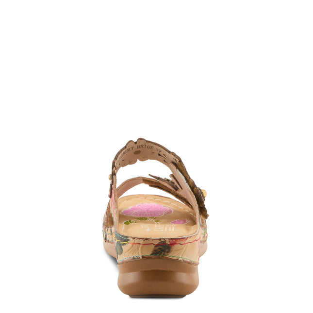 L'ARTISTE FEELSGREAT WOMEN SANDALS - Beige Multi