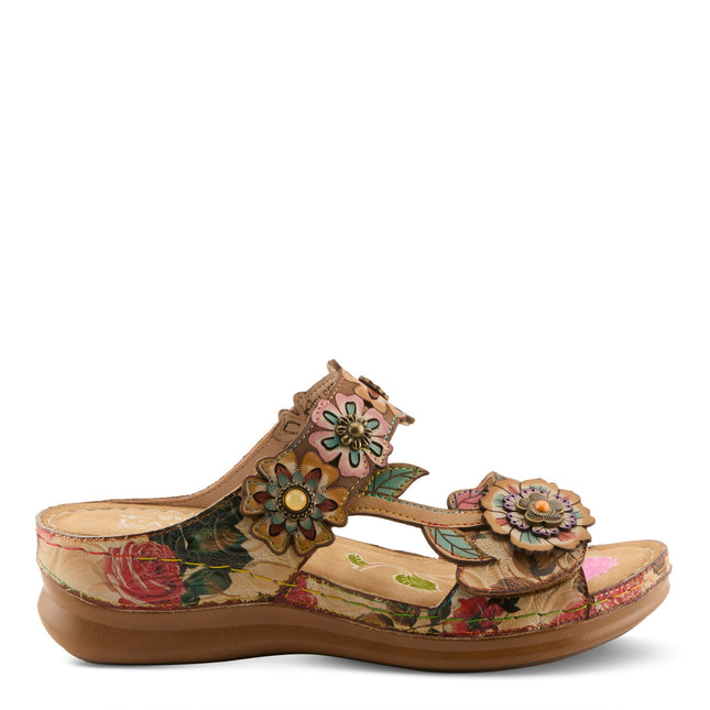 L'ARTISTE FEELSGREAT WOMEN SANDALS - Beige Multi
