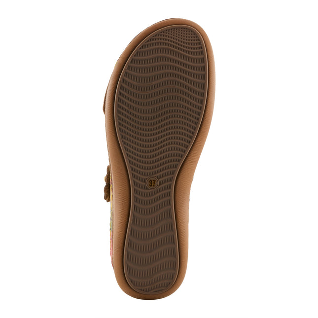 L'ARTISTE FEELSGREAT WOMEN SANDALS - Beige Multi