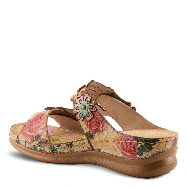 L'ARTISTE FEELSGREAT WOMEN SANDALS - Beige Multi