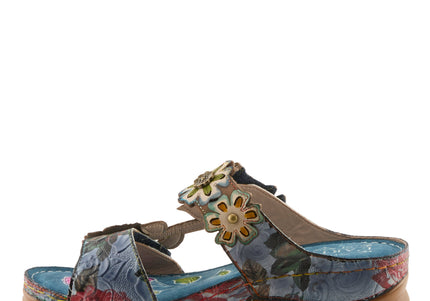 L'ARTISTE FEELSGREAT WOMEN SANDALS - Blue Multi