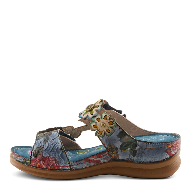 L'ARTISTE FEELSGREAT WOMEN SANDALS - Blue Multi