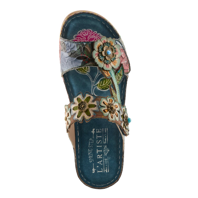 L'ARTISTE FEELSGREAT WOMEN SANDALS - Blue Multi