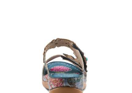 L'ARTISTE FEELSGREAT WOMEN SANDALS - Blue Multi