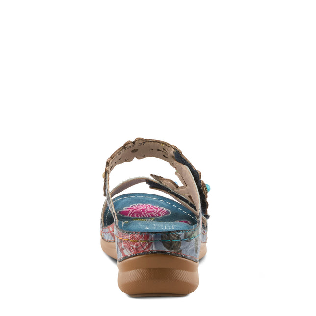 L'ARTISTE FEELSGREAT WOMEN SANDALS - Blue Multi