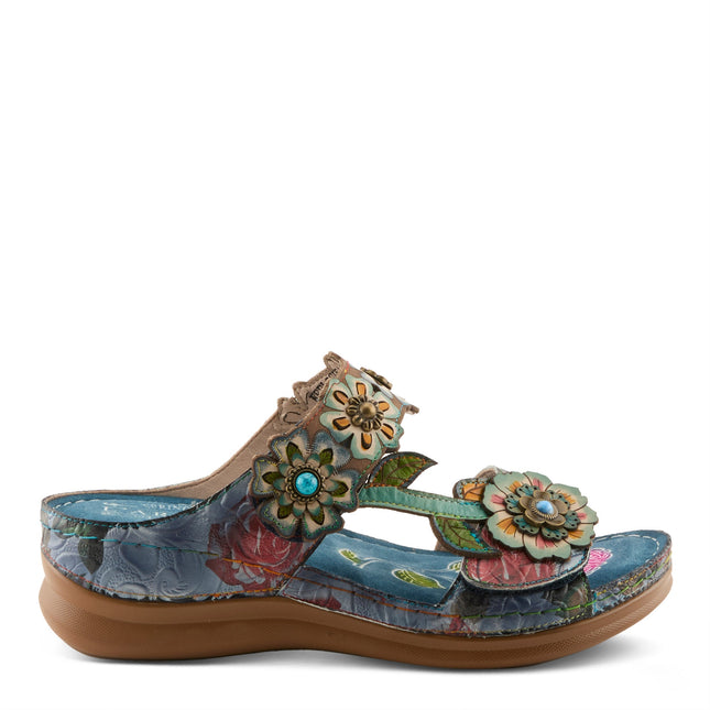 L'ARTISTE FEELSGREAT WOMEN SANDALS - Blue Multi