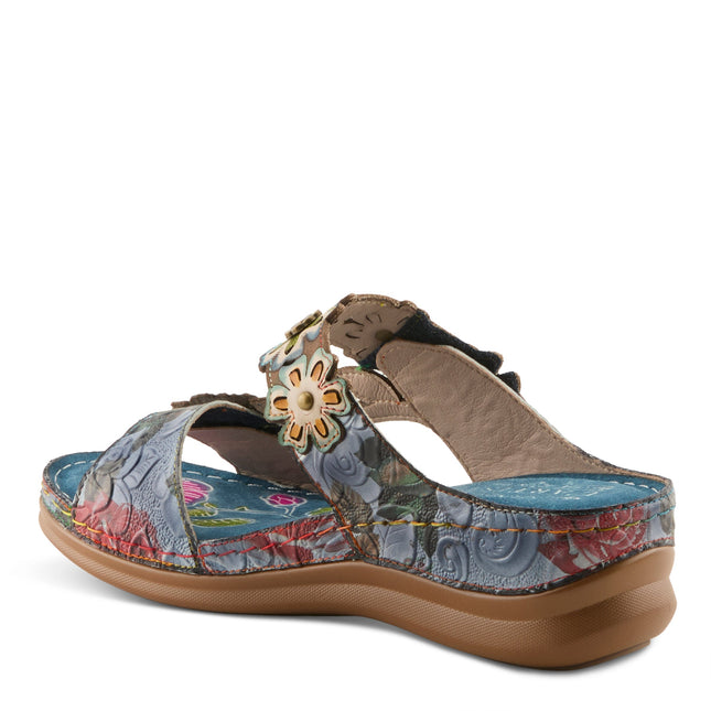 L'ARTISTE FEELSGREAT WOMEN SANDALS - Blue Multi