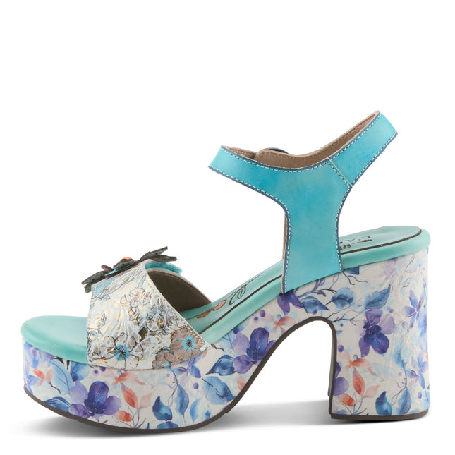 L'ARTISTE FELIS WOMEN SANDALS - Sky Blue Multi