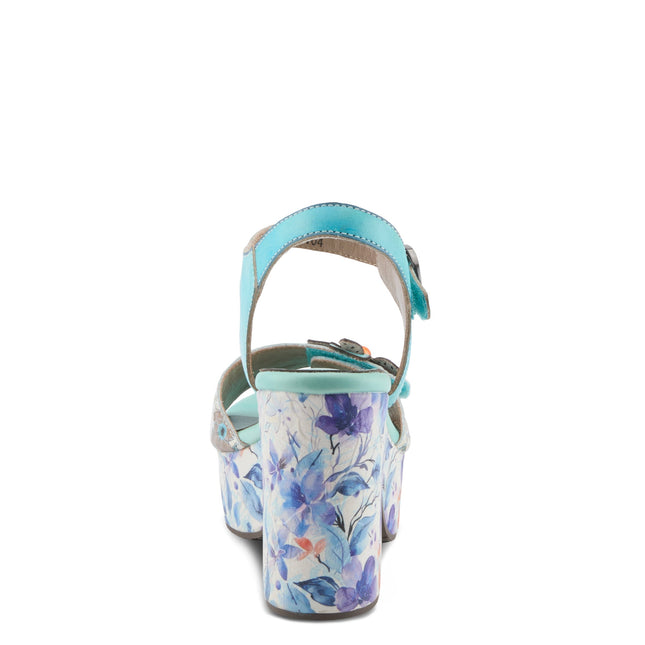 L'ARTISTE FELIS WOMEN SANDALS - Sky Blue Multi