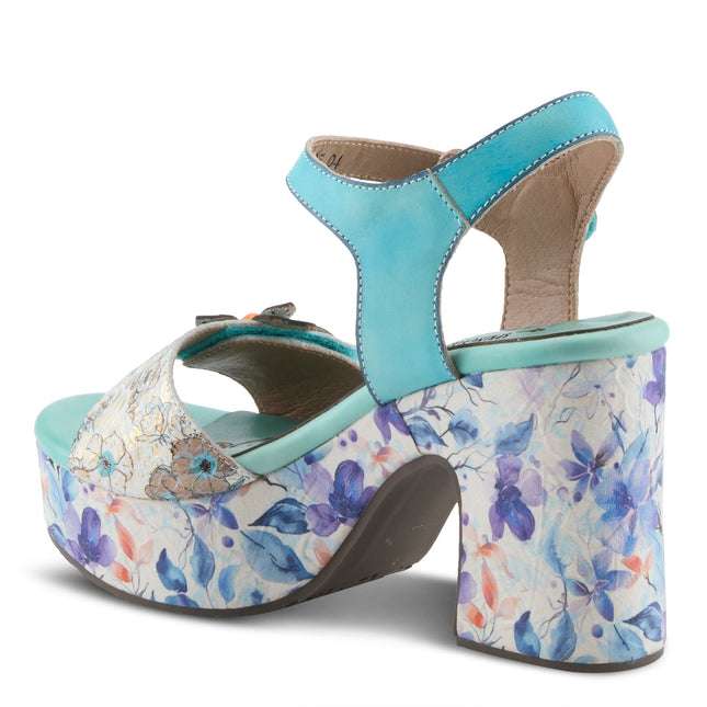 L'ARTISTE FELIS WOMEN SANDALS - Sky Blue Multi