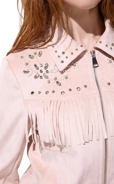 AZALEA WANG FINLEE WOMEN COATS - Blush