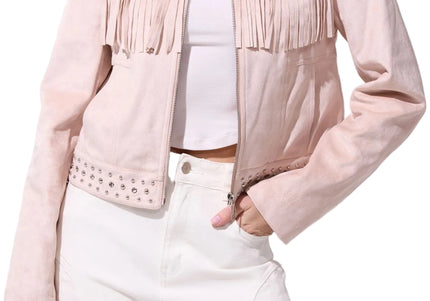 AZALEA WANG FINLEE WOMEN COATS - Blush