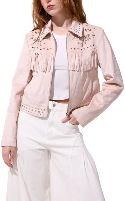 AZALEA WANG FINLEE WOMEN COATS - Blush