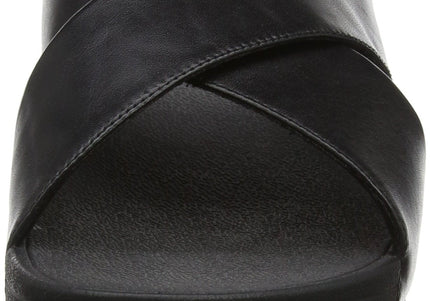 FITFLOP LULU CROSS SLIDE SANDALS - LEATHER NYCK - New York City Kicks