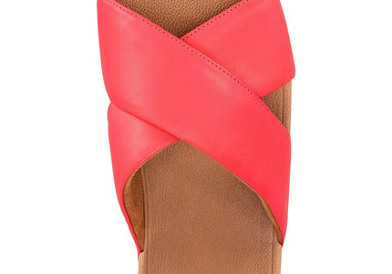 FITFLOP LULU CROSS SLIDE SANDALS - LEATHER NYCK - New York City Kicks