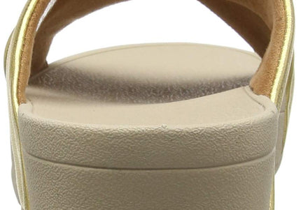 FITFLOP LULU CROSS SLIDE SANDALS - LEATHER NYCK - New York City Kicks