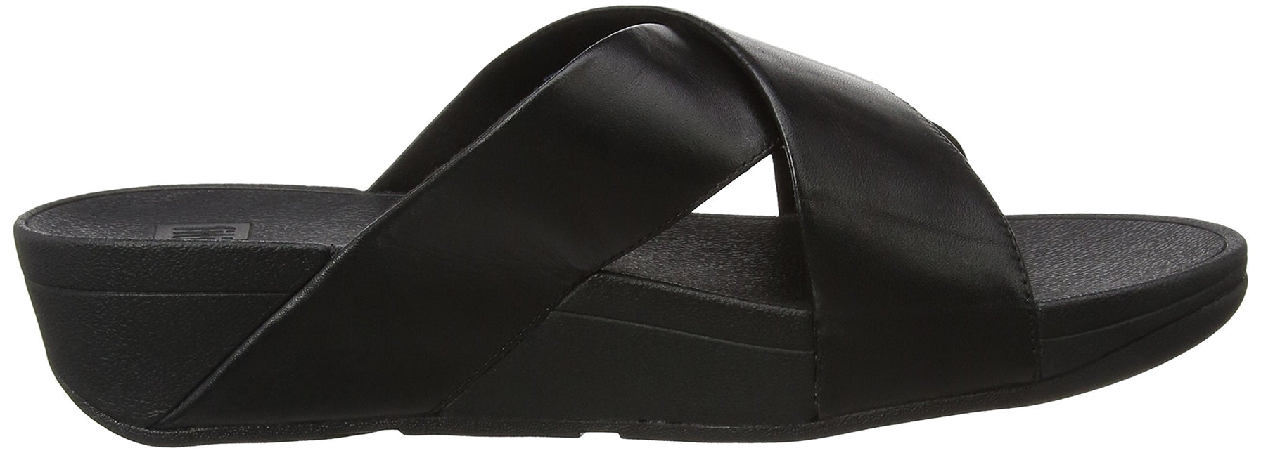 FITFLOP LULU CROSS SLIDE SANDALS - LEATHER NYCK - New York City Kicks