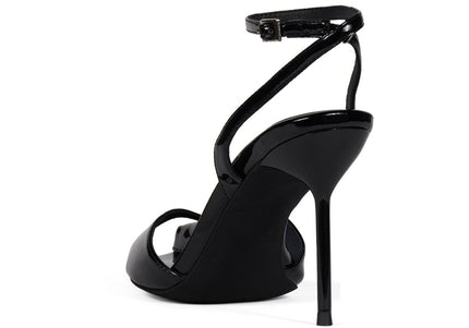 JEFFREY CAMPBELL FONTAINE WOMEN HEELS Black Patent