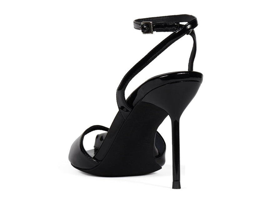 JEFFREY CAMPBELL FONTAINE WOMEN HEELS Black Patent