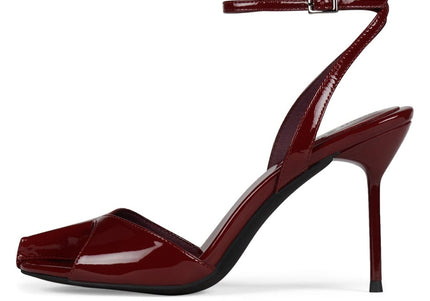 JEFFREY CAMPBELL FONTAINE WOMEN HEELS Cherry Red Patent