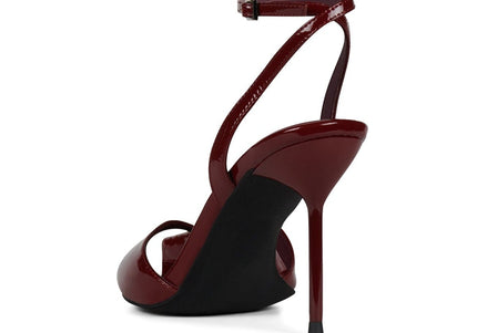 JEFFREY CAMPBELL FONTAINE WOMEN HEELS Cherry Red Patent