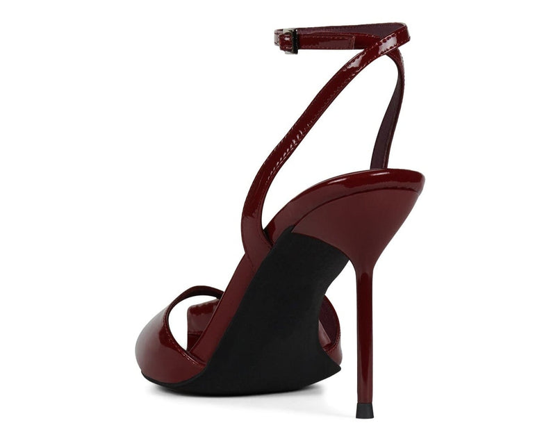 JEFFREY CAMPBELL FONTAINE WOMEN HEELS Cherry Red Patent