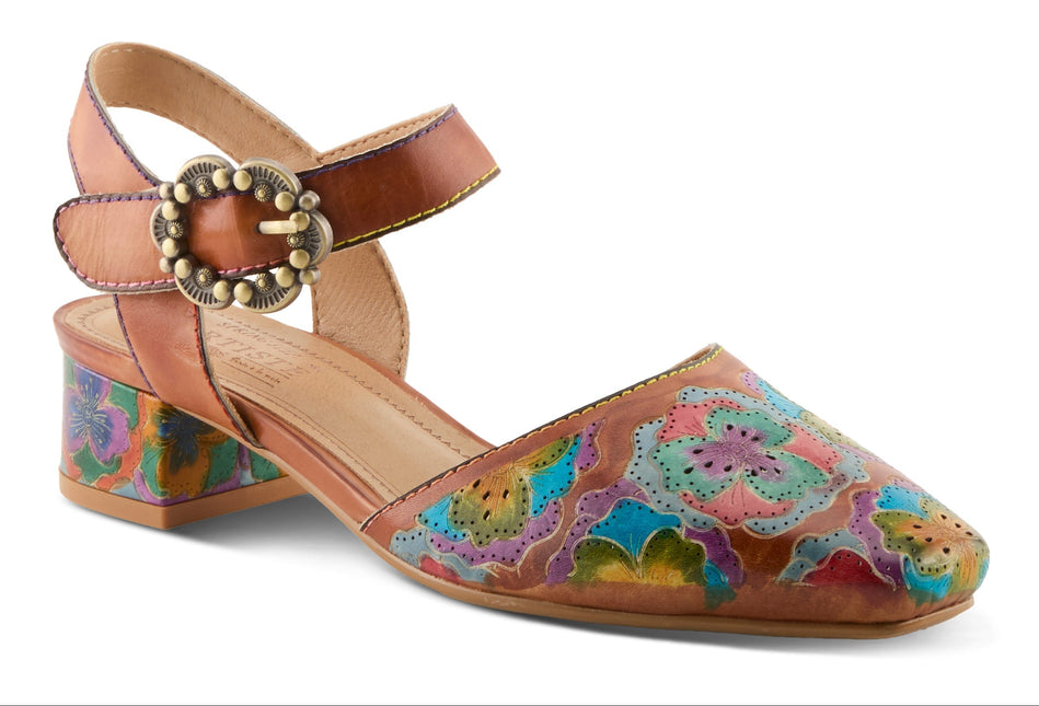 L'ARTISTE FUNFERBIZ WOMEN SHOES - Camel Multi