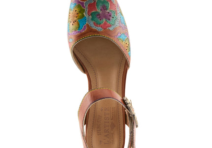 L'ARTISTE FUNFERBIZ WOMEN SHOES - Camel Multi