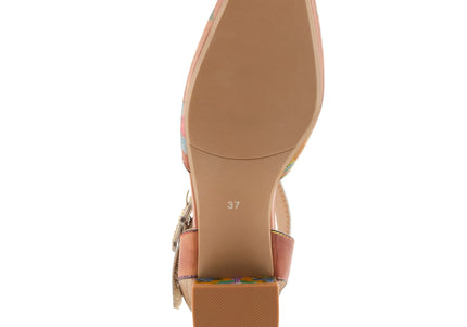 L'ARTISTE FUNFERBIZ WOMEN SHOES - Camel Multi
