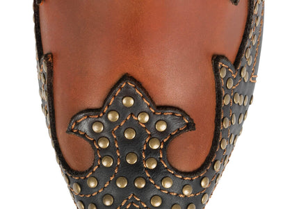 JEFFREY CAMPBELL GIDDY-STUD WOMEN BOOTS - Tan Black